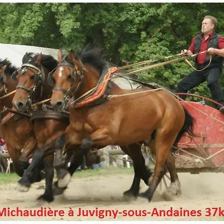 Frühstückspension Haras De La Croix D'argent